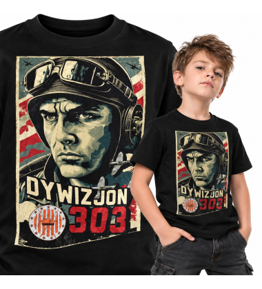 KOSZULKA DZIECIĘCA Patriotyczna dywizjon 303